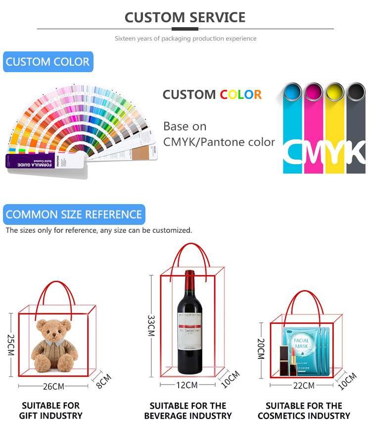 wholesale custom printed craft brown kraft paper shopping bags with handles