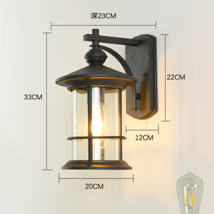 <span class=keywords><strong>Applique</strong></span> <span class=keywords><strong>murale</strong></span> à LED Garage Véranda Verre ensemencé Aménagement paysager Porche <span class=keywords><strong>Applique</strong></span> <span class=keywords><strong>murale</strong></span> extérieure Cour Pilier Boîte Lanterne - Product Image 4