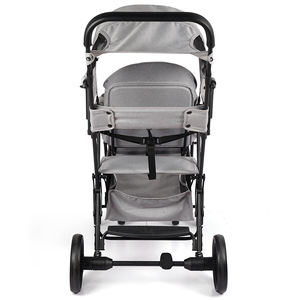 ベビーキャリア折り畳み式Kinderwagenツインズベビーベビーカー乳母車ダブルベビーカー2席 - Product Image 4