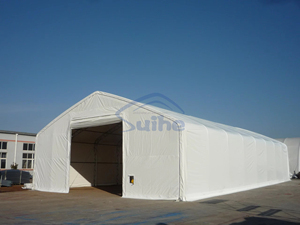 4010023DP Tente modulaire avec auvent à chevrons pour l'hébergement d'<span class=keywords><strong>urgence</strong></span> en plein air et le stockage. - Product Image 4