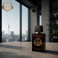 Berlin Cedar Eau de Parfum Unisex, Fragancia Amaderada de 50 ml, Botella de Perfume Personalizada con Etiqueta Privada
