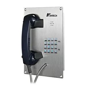 Telefono di emergenza telefono pubblico con telefono KNZD-07-K13 Kntech in acciaio inox