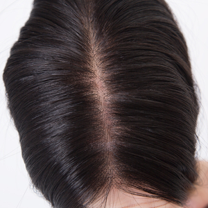 Toppers de Cabello Humano Remy Europeo de Color Personalizado, con Encaje HD Invisible y Suave, con Peines y Correa Ajustable, Doble Trama - Product Image 6