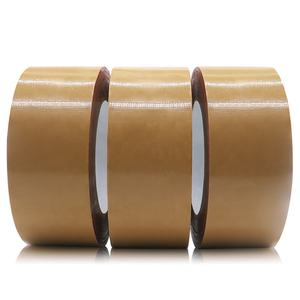 Paquete de 3 Cintas Adhesivas de Grado Profesional Color Marrón Claro - 2 Pulgadas X 25 Metros, 9.85 <span class=keywords><strong>Mil</strong></span> de Grosor - Product Image 1