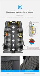 <span class=keywords><strong>Mochila</strong></span> <span class=keywords><strong>de</strong></span> Senderismo y Escalada para Exteriores, 40 <span class=keywords><strong>60l</strong></span> +5, Serie Rock, <span class=keywords><strong>Mochila</strong></span> <span class=keywords><strong>de</strong></span> <span class=keywords><strong>Montaña</strong></span> - Product Image 5