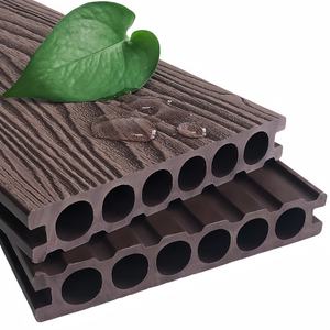 Conception antidérapante de pont composite facile d'entretien pour application extérieure Revêtement de sol composite en <span class=keywords><strong>bois</strong></span> et plastique Non toxique - Product Image 5