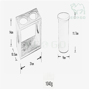 Organizador de Bambú para Encimera de Cocina, Soporte para Cubiertos, Cuchillos y Tenedores con Bandeja de Drenaje - Product Image 4