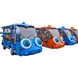 2026 Hot Selling Electric Sightseeing Bus Cute Cartoon Design Passenger Customized Model Sightseeing Car - Product Image 1