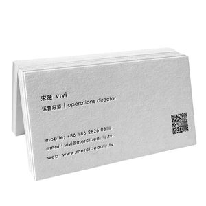 بطاقات أعمال مخصصة من المصنع، مزدوجة الوجه ومنقوشة باللونين الأسود والذهبي، مع إمكانية نقش الشعار، بطاقات أعمال ورقية مخصصة مع شعار - Product Image 6