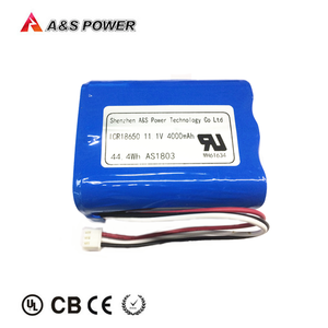 UL2054 rechargeable 4000mAh 11,1 v Li ion battery pack 4Ah 12V battery pack 18650 for battery's warehousing - Product Image 3