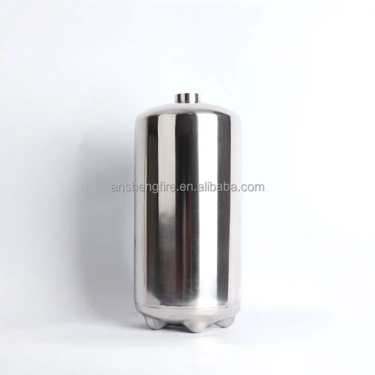 6L Extintor de água Flor de ameixa Base de aço inoxidável Cilindro de Espuma Extintor de água Barril de produtos químicos úmidos
