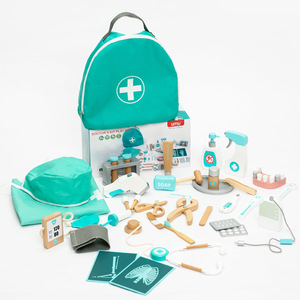 Kit de jeu éducatif en <span class=keywords><strong>bois</strong></span> unisexe pour enfants, ensemble de jeu de rôle et de simulation de <span class=keywords><strong>docteur</strong></span>, pour les enfants de 2 à 13 ans, fabriqué dans le Zhejiang - Product Image 5