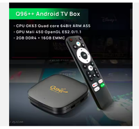 Q96 ++ Android TV Box Procesador de cuatro núcleos Soporte de idioma global Funciones de Smart TV para servicios de comercio exterior transfronterizos IPTV