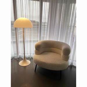 Leather Indoor Leisure <b>Chair</b> Nordic Style Lounge <b>Chair</b> For Living Room Hotel Decor - Product Image 2