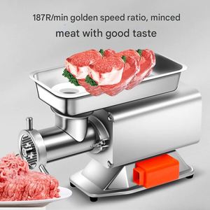 New Frozen Minced <b>Meat</b> Multipurpose <b>Meat</b> <b>Grinder</b> and Sausage Maker High Power Electric Automatic 2200W 150kg/h Capacity - Product Image 3