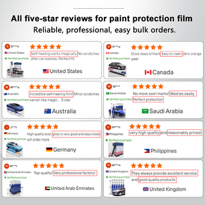 Film de protection de peinture PPF 7,5 mil, garantie 10 ans, finition satinée mate, anti-jaunissement, auto-réparant, film <span class=keywords><strong>TPU</strong></span> pour voiture, vente chaude - Product Image 6