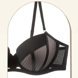 Best Seller Custom Push-Up Breast <b>Bra</b> and Panty Set High Quality Underwire Underwear for Women - Product Image 4