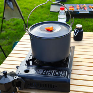 Estufa de <span class=keywords><strong>Gas</strong></span> Portátil con Encendido Fácil, Ligera y Fácil de Limpiar, Construcción Metálica para Acampar al Aire Libre, Viajar y Cocinar - Product Image 4