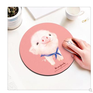 2020 nuevo estilo cerrada borde redondo foto de dibujos animados imágenes de efecto pequeña alfombrilla de ratón almohadilla - Product Image 2