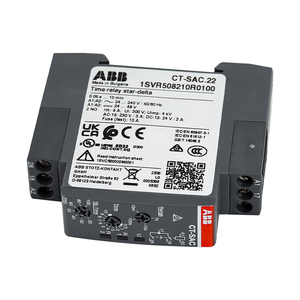 ใหม่เอี่ยมของแท้ 1SVR508210R0100 1SVR508100R0000 รีเลย์เวลาอิเล็กทรอนิกส์, 24 - 48 V / 24 - 240 V AC - Product Image 2