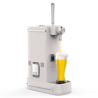 Décanteur électrique explosif en ABS, distributeur multifonctionnel de vin, de bière et de cocktails avec mousseur