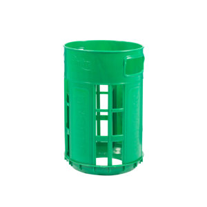 15-Liter Single Bottle Transport <b>Crate</b> Cage Style Virgin Material Plastic <b>Box</b> Stackable Feature Etap Brand - Product Image 1