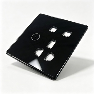 Clavier numérique noir personnalisé OEM, panneau à membrane, étiquette, bouton blanc, contrôle d'accès, PC, PET, adhésif, sérigraphié - Product Image 3
