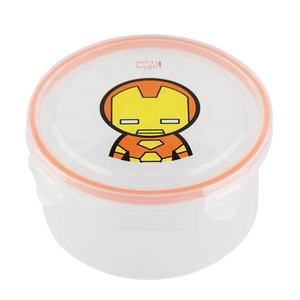 Vente flash : Accessoires pour enfants à la maison, boîte organisateur de réfrigérateur, liquidation de chaussettes, lots de contenants de stockage <span class=keywords><strong>alimentaire</strong></span> en <span class=keywords><strong>plastique</strong></span> transparent rond à motifs de dessins animés - Product Image 1