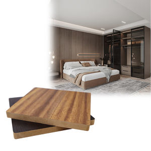 Tablero de <span class=keywords><strong>MDF</strong></span> de melamina por sublimación resistente a arañazos y humedad de 18mm 2070 2800 para madera contrachapada de muebles - Product Image 6
