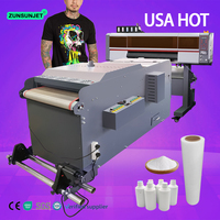 Impresora Zunsunjet Plotter DTF Print Pro60 A1Pro60-A1 Europa 24 Pulgadas con Sistema Automatizado de Polvo