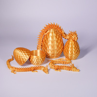 Service d'impression 3D personnalisé, jouet articulé en forme de dragon, figurine flexible, PLA, ABS, PETG, vente en gros, usine OEM
