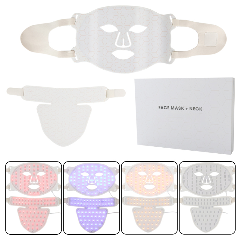 New Trend 4 Colors LED Light mask silicone led mask Individuals with Extended Digital Screen Time led face mask photon