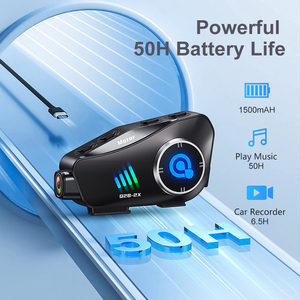 <span class=keywords><strong>New</strong></span> Q28-2X xe máy Mũ bảo hiểm 1000m 2-người intercom tai nghe với 1080P ảnh-video <span class=keywords><strong>Recorder</strong></span> - Product Image 3