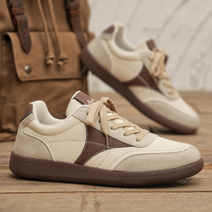 Chaussures de sport allemandes, Nouveau style 2026 pour hommes, Tendance, Polyvalentes, Basses, Décontractées, Antidérapantes, Semelle souple, Plates - Product Image 3