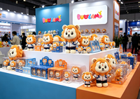 Peluche OEM de haute qualité en tissu doux pour enfants, idéale comme cadeau promotionnel d'entreprise