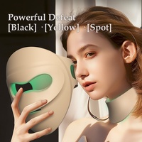 Masque multifonctionnel pour usage domestique sûr, appareil de beauté en silicone 3D, appareil de blanchiment de la peau, soin personnel à domicile, produit de beauté