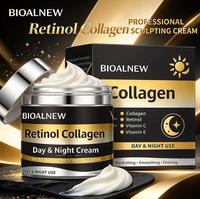 Crème pour le visage au rétinol et au collagène 5% Collagène hydrolysé Éclaircissant Réparateur Hydratant Soin du visage 50ml