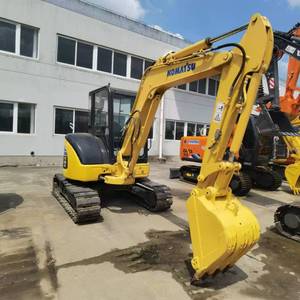 Excavadora de cadenas Komatsu Pc40mr, miniexcavadora hidráulica amarilla de 4 toneladas para construcción - Product Image 3