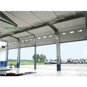Puerta de Garaje Industrial Aislada Vertical de Acero de 16x14 10x10, Puerta Seccional Automática Comercial <span class=keywords><strong>para</strong></span> Exteriores - Product Image 3