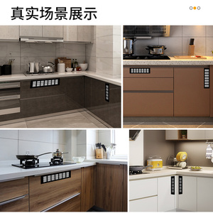 Black Aluminum Alloy Perforated Breathable <b>Mesh</b> Wardrobe Rectangular Ventilation Holes Shoe Kitchen Cabinets Gas Stove Heat <b>Wire</b> - Product Image 2