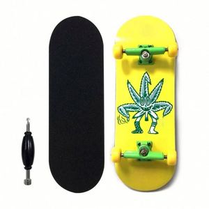 Mini Tech Deck Professionnel Personnalisé 34 mm, Planche en Bois Série Madera, Jouet Skateboard à Doigts, Série Bois, Deck d'escalade, Fingerboard - Product Image 1