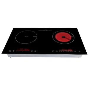 Electromenager for Household Cooking Appliances built-in 4 Burner Infrared Cooker Ceramic hob Glass Cooktop Built-in Gas Hobs