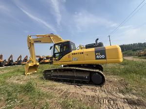 Excavatrice sur chenilles Komatsu PC400 d'occasion, fabriquée au Japon, système hydraulique d'origine, sans fuite d'huile, forte force de creusement - Product Image 2