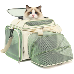 Sac à dos portable personnalisable pour animaux de compagnie, pliable, extensible, respirant, pour chiens de petite à grande taille - Product Image 1