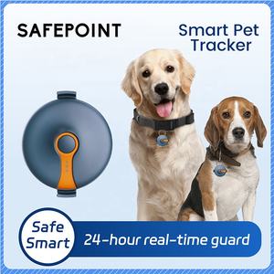 SAFEPOINT HCS039 Traceur <span class=keywords><strong>GPS</strong></span> pour animaux de compagnie étanche IP67 en temps réel, <span class=keywords><strong>pendentif</strong></span> intelligent 4G WiFi Beidou <span class=keywords><strong>GPS</strong></span> pour chiens et chats, vente en gros du fabricant - Product Image 4