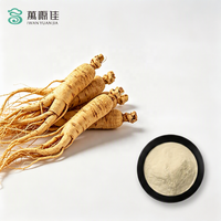 Extrait de Ginseng Panax en Poudre de Haute Qualité 20% Ginsénosides HPLC Qualité Alimentaire Ingrédient Naturel pour Boissons Fonctionnelles Vitalité