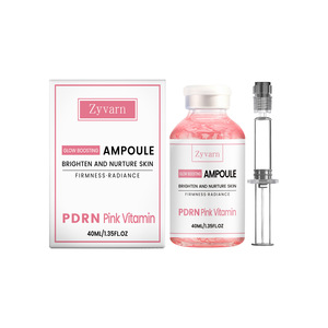 Glow Boosting Brightening Ampoule Pink Vitamin C Serum Gentle Moisturizing and Hydrating Care for Dry Facial Skin - Product Image 6