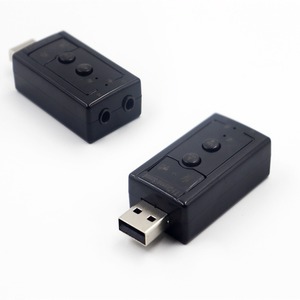 Carte son externe USB, adaptateur audio 7.1 canaux pour PC portable et jeux - Product Image 1