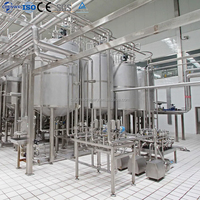 Équipement complet de transformation laitière, ligne de production de lait pasteurisé