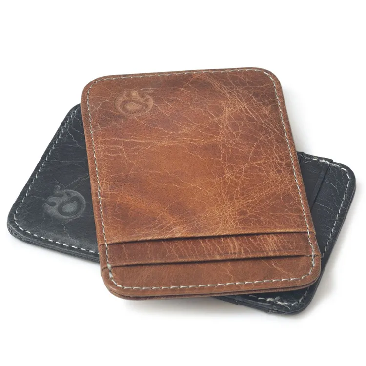 2023 Popular Design Luxury Genuine Leather Men Wallet purse for man